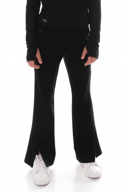 Шкільні брюки трикотажні для дівчат Suzie Кайлані, колір чорний