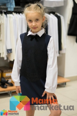 Школьный сарафан Baby Angel 987, цвет синий