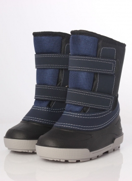 Зимові дитячі чоботи Alisa-Line Nordik, колір чорний