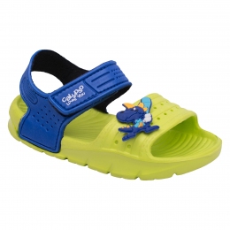 Летние сандалии для мальчика Calypso 9508-003, цвет светло-зеленый с синим