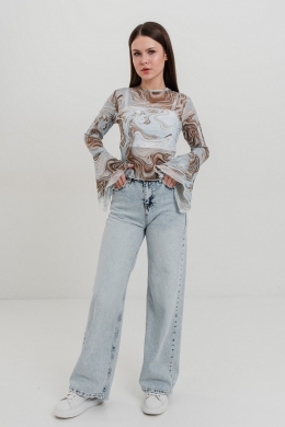 Джинси для дівчат Suzie Тесні LP120-Y5F05, колір блакитний