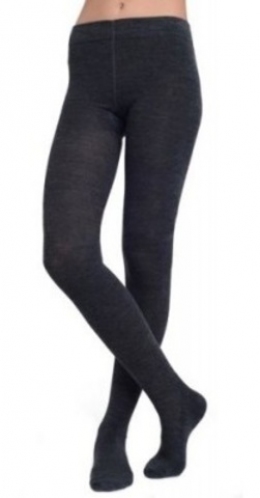 Детские термоколготки Norveg Soft Merino Wool из мягкой шерсти мериносов 11SU, цвет темно-серый