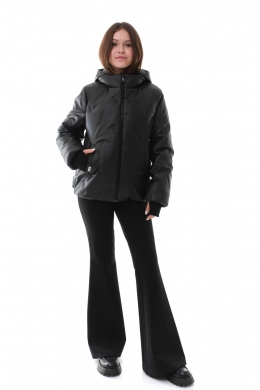 Зимова куртка для дівчат Suzie Аманда, колір чорний