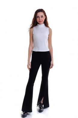 Шкільні  брюки-кльош для дівчат Suzie Алекса LP006-Y3F23, колір чорний