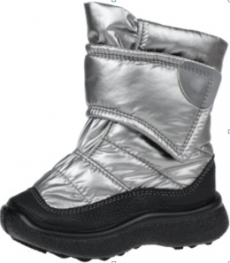 Зимние  мембранные ботинки для детей Tigina 9609, цвет серебряный