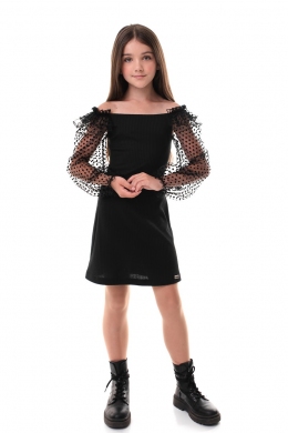 Трикотажна сукня Suzie Інді, колір чорний