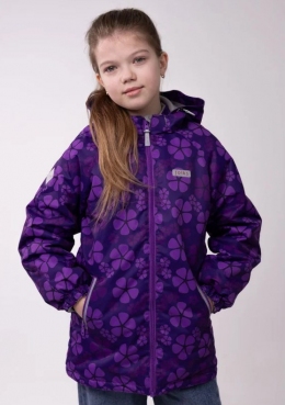Демісезонна куртка-парка для дівчат Joiks ESP-11, колір фіолетовий