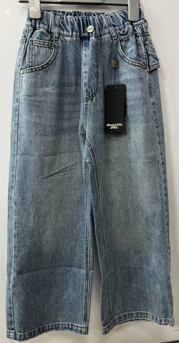 Джинси-палаццо для дівчат Belle cose 26p001, колір блакитний