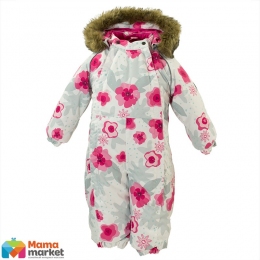 Kомбинезон зимний для девочки HUPPA KEIRA 31920030, цвет white pattern 81920