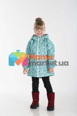 Демисезонная куртка-парка для девочки Joiks avg-132, цвет голубой