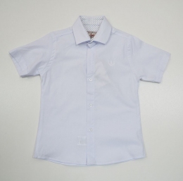 Тениска с коротким рукавом для мальчика A-yugi, цвет белый
