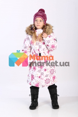 Пальто для девочки Huppa YACARANDA 12030030, цвет 94220