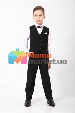 Костюм-двойка мальчика Lilus 217БЖ/16В/1409, цвет черный