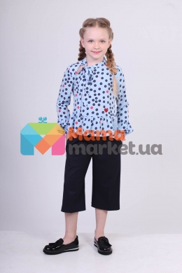 Кюлоты для девочки Baby Angel 1133, цвет синий