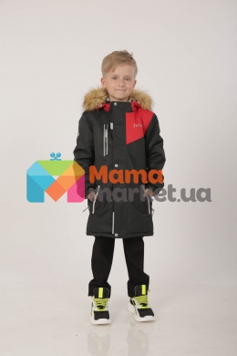 Зимнее пальто-парка для мальчика Joiks B-315