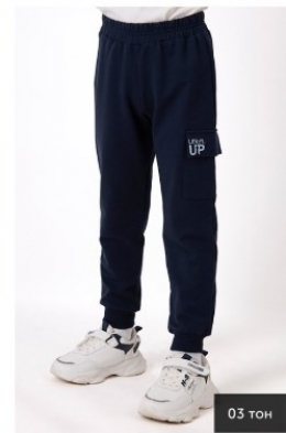 Спортивні штани для хлопців Mevis 4539, колір синій