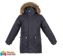 Куртка зимняя для мальчика Huppa VESPER 17480030, цвет dark gray 00018