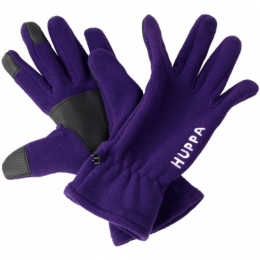 Перчатки флисовые HUPPA AAMU 8259BASE,  цвет фиолетовый