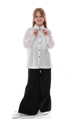 Шкільна сорочка для дівчинки Suzie ЕМІЛІ, колір білий