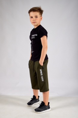 Футболка для хлопців Tair Kids Токио, колір чорний