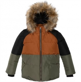 Зимняя удлиненная  куртка для мальчика Deux par Deux PUFFYS W58 W21 цвет 906
