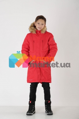 Удлиненная зимняя парка Huppa DAVID 12270020, цвет red 70004
