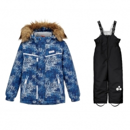 Зимовий дитячий комплект для хлопців Joiks KB-58, колір синій