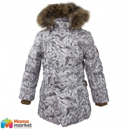 Пальто зимнее для девочки Huppa ROSA 1, цвет white pattern 71420