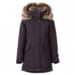 Підліткова зимова куртка-парка для дівчини Lenne ELITA 23363, колір 815