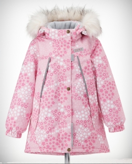 Зимова дитяча куртка-парка для дівчат Joiks G-39