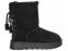 Зимові підліткові черевики-уггі American Club CY 180, колір чорний