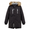 Зимова дитяча куртка-парка для хлопців Joiks В-65, колір чорний