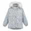 Зимова дитяча куртка-парка для дівчат Joiks G-91, колір сірий
