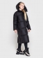 Зимове пальто для дівчат Cvetkov Паула, колір чорний