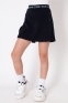 Юбка-шорты для девочек Mevis 3695-02, цвет черный