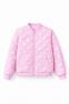 Куртка-бомбер для дівчат Arisweet, колір рожевий
