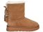 Зимові підліткові черевики-уггі American Club CY 180, колір коричневий