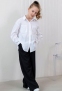 Шкільна сорочка для дівчинки Filatova, колір білий
