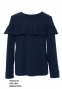 Школьный свитер для девочки Sly 501B/S/19 цвет синий
