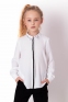 Блузка с длинным рукавом для девочек Mevis 3857, цвет белый