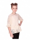 Нарядная блузка для девочки Lukas 9134, цвет молочный