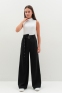 Шкільні штани в смужку для дівчат Suzie Ноелія LP114-Y4F01, колір чорний