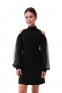 Трикотажна сукня Suzie Гарді, колір чорний