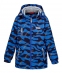 Демісезонна куртка-парка для хлопців Joiks EW-97, колір синий принт