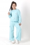 Спортивний костюм зі штанами-карго для дівчат Mevis 4566, колір блакитний